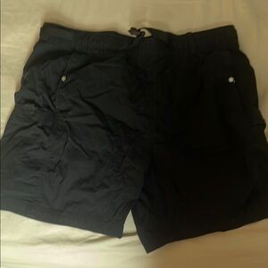 Black Casual Shorts